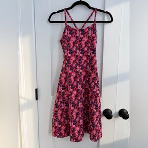 Pact Floral Fit and Flare Petite Small
